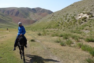Song Kol Lake horse trek, Kyrgyzstan